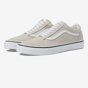 Vans Women's Cream Suede Sneakers